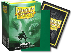 Dragon Shield: Standard 100ct Sleeves - Might (Dual Matte) | Yard's Games Ltd