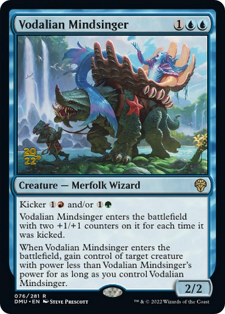 Vodalian Mindsinger [Dominaria United Prerelease Promos] | Yard's Games Ltd