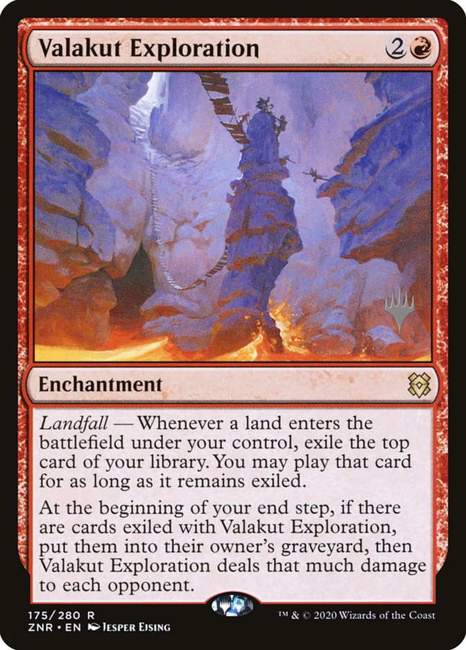 Valakut Exploration (Promo Pack) [Zendikar Rising Promos] | Yard's Games Ltd