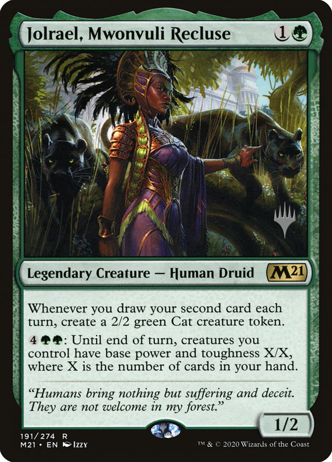 Jolrael, Mwonvuli Recluse (Promo Pack) [Core Set 2021 Promos] | Yard's Games Ltd