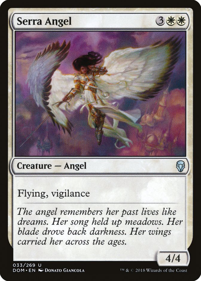 Serra Angel [Dominaria] | Yard's Games Ltd