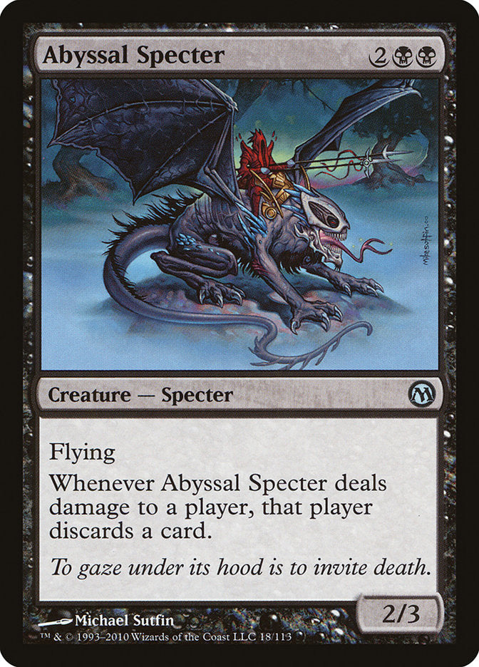 Abyssal Specter [Duels of the Planeswalkers] | Yard's Games Ltd