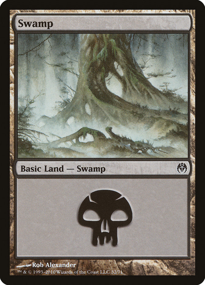 Swamp (32) [Duel Decks: Phyrexia vs. the Coalition] | Yard's Games Ltd