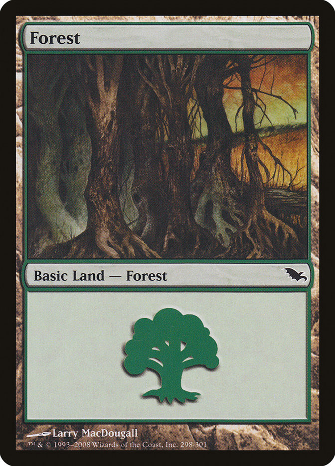 Forest (298) [Shadowmoor] | Yard's Games Ltd