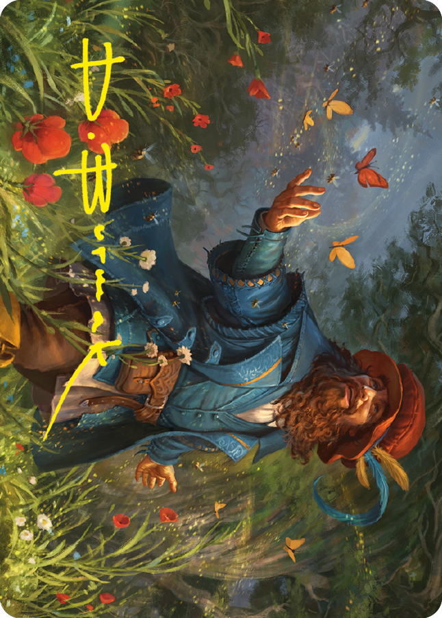 Tom Bombadil Art Card (Gold-Stamped Signature) [The Lord of the Rings: Tales of Middle-earth Art Series] | Yard's Games Ltd