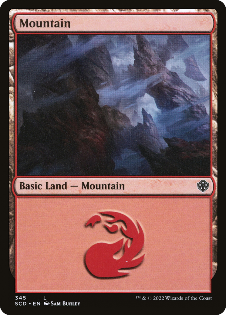 Mountain [Starter Commander Decks] | Yard's Games Ltd