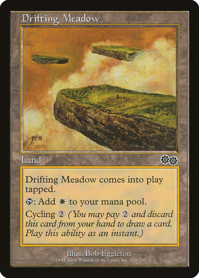 Drifting Meadow [Urza's Saga] | Yard's Games Ltd