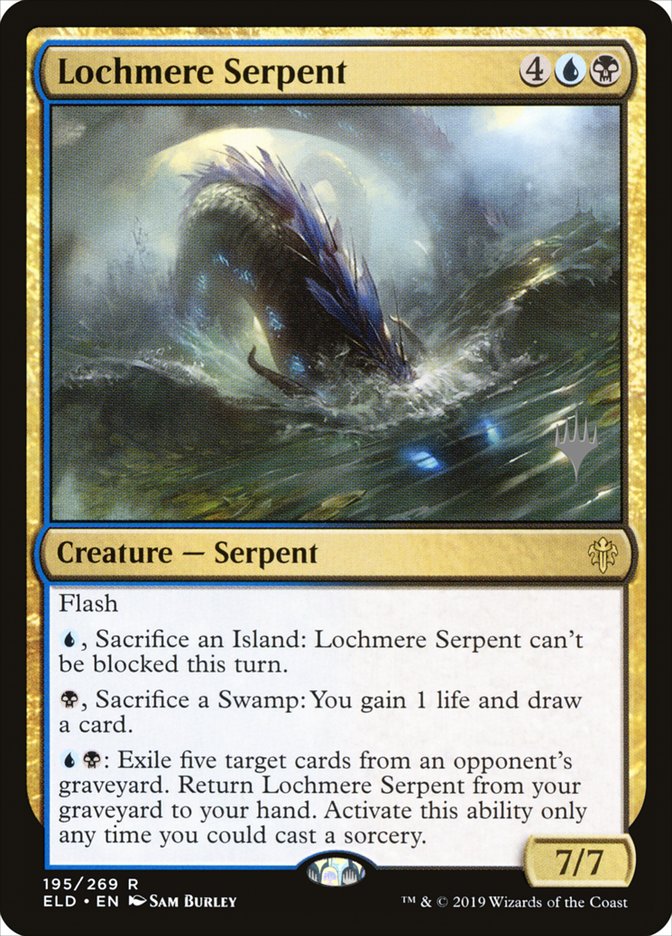 Lochmere Serpent (Promo Pack) [Throne of Eldraine Promos] | Yard's Games Ltd