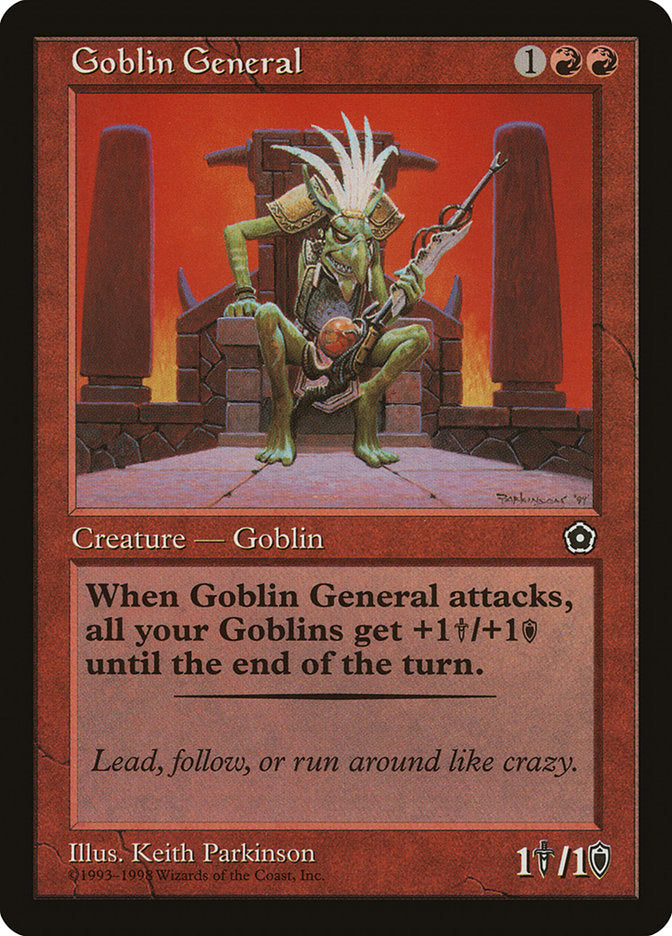 Goblin General [Portal Second Age] | Yard's Games Ltd