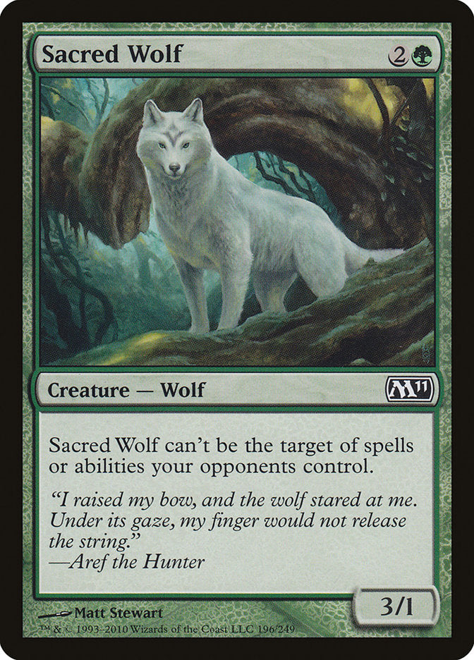 Sacred Wolf [Magic 2011] | Yard's Games Ltd