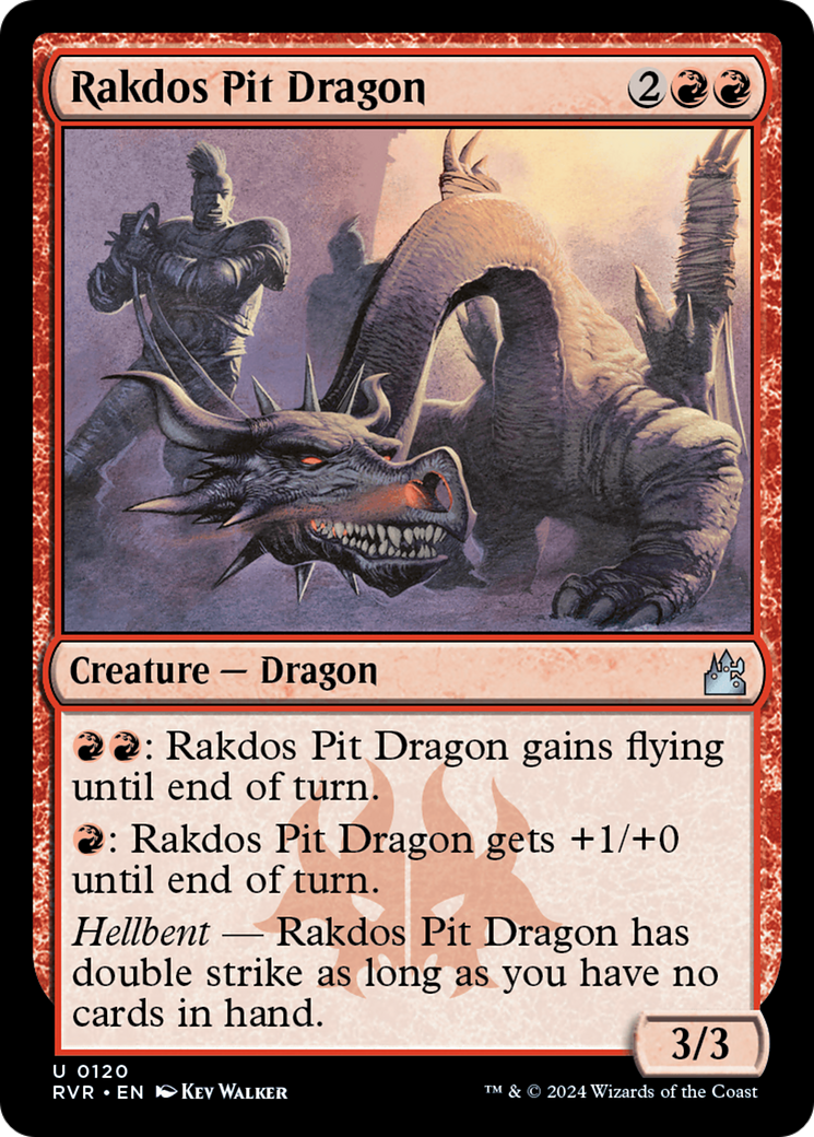 Rakdos Pit Dragon [Ravnica Remastered] | Yard's Games Ltd