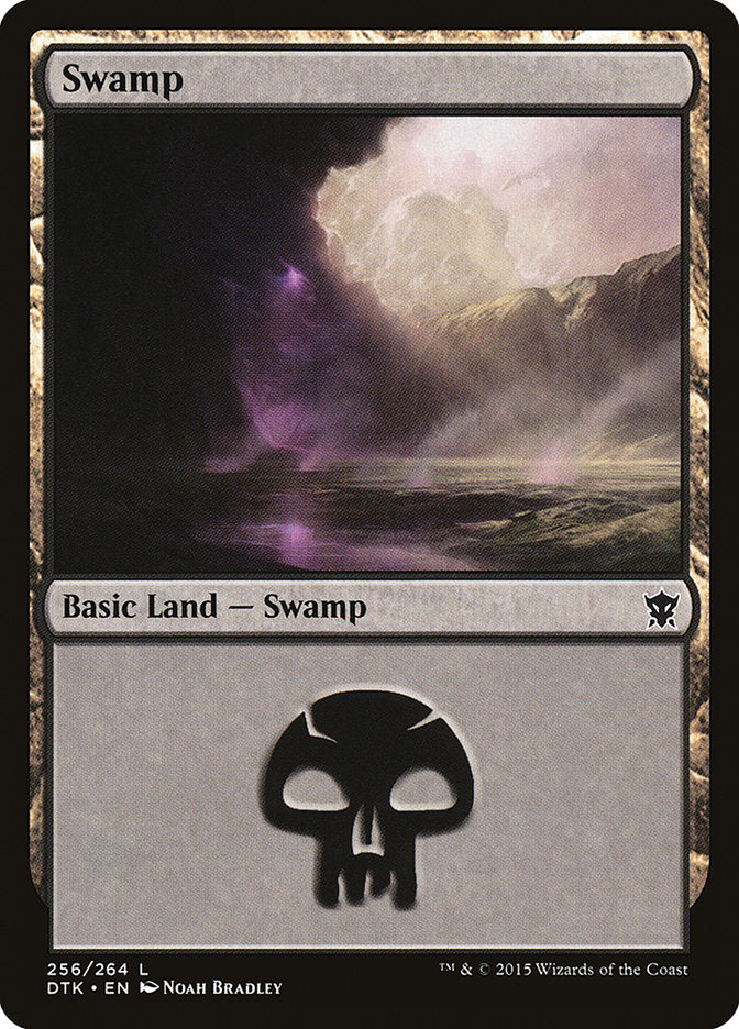 Swamp (256) [Dragons of Tarkir] | Yard's Games Ltd