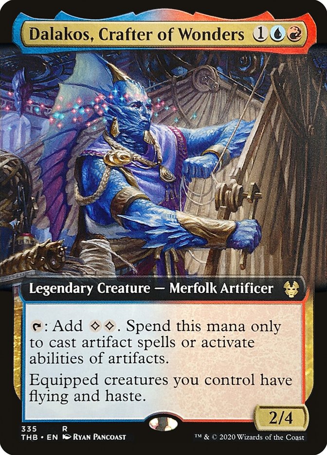 Dalakos, Crafter of Wonders (Extended Art) [Theros Beyond Death] | Yard's Games Ltd