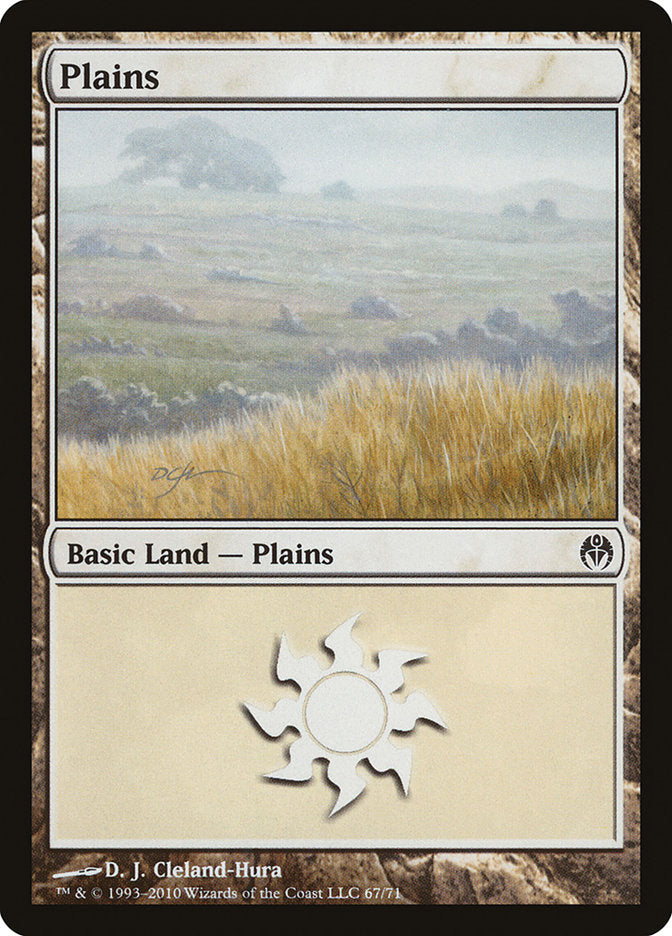 Plains (67) [Duel Decks: Phyrexia vs. the Coalition] | Yard's Games Ltd