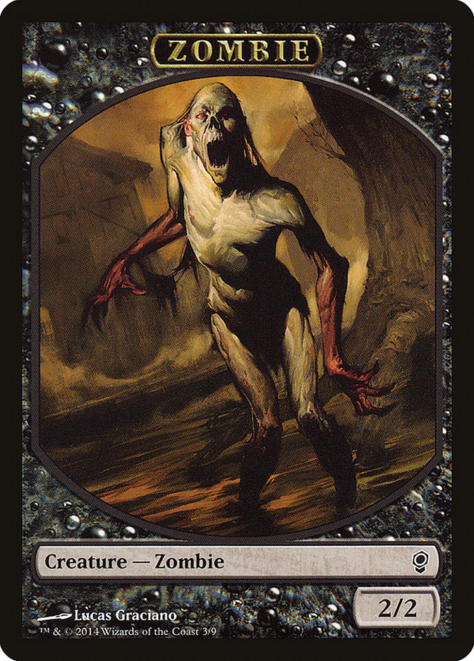 Zombie Token [Conspiracy Tokens] | Yard's Games Ltd