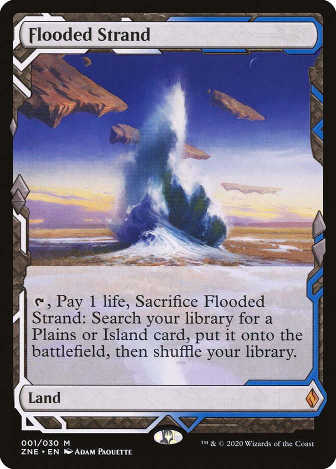 Flooded Strand (Expeditions) [Zendikar Rising Expeditions] | Yard's Games Ltd