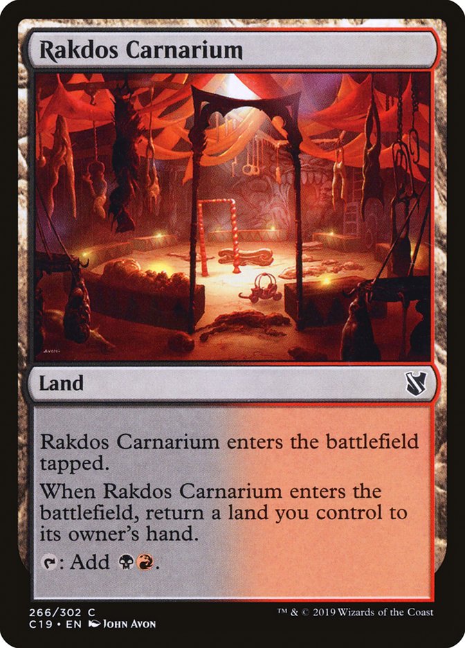 Rakdos Carnarium [Commander 2019] | Yard's Games Ltd