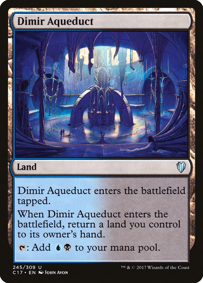 Dimir Aqueduct [Commander 2017] | Yard's Games Ltd