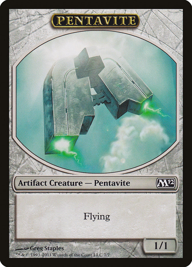 Pentavite Token [Magic 2012 Tokens] | Yard's Games Ltd