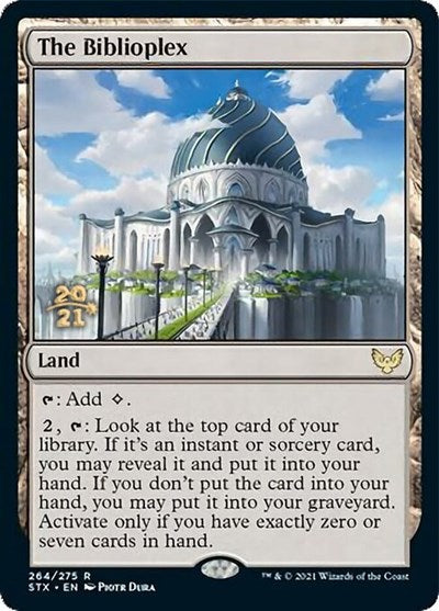 The Biblioplex [Strixhaven: School of Mages Prerelease Promos] | Yard's Games Ltd