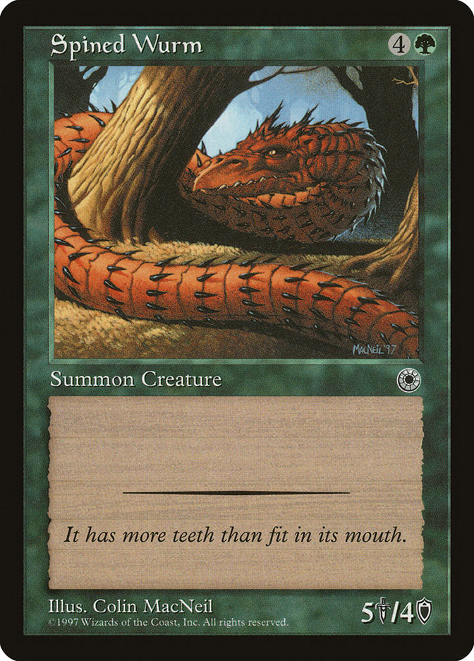 Spined Wurm [Portal] | Yard's Games Ltd