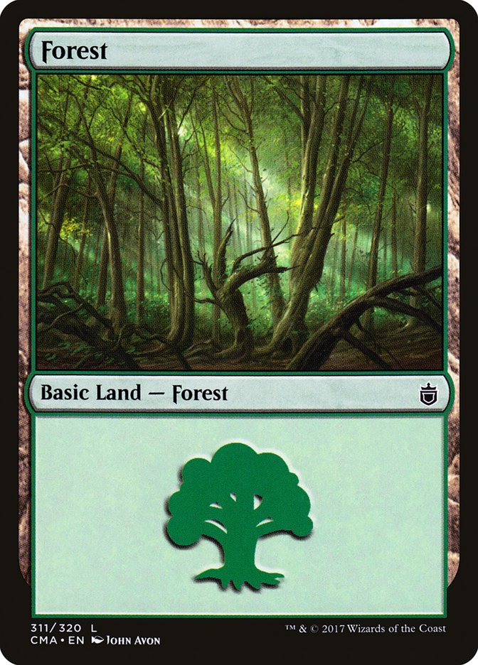 Forest (311) [Commander Anthology] | Yard's Games Ltd