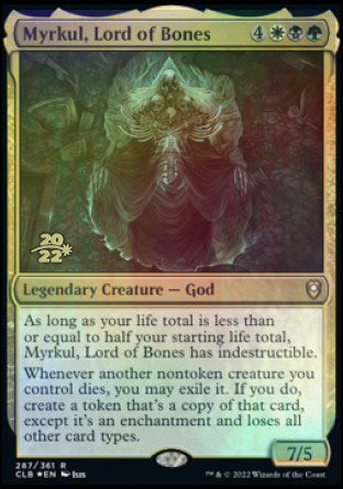 Myrkul, Lord of Bones [Commander Legends: Battle for Baldur's Gate Prerelease Promos] | Yard's Games Ltd