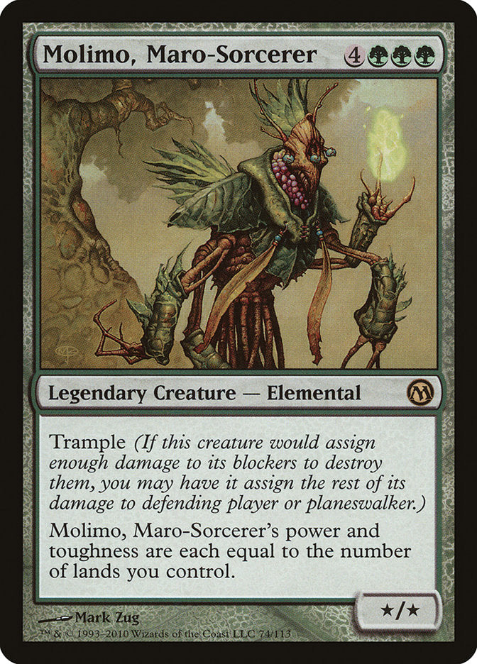 Molimo, Maro-Sorcerer [Duels of the Planeswalkers] | Yard's Games Ltd