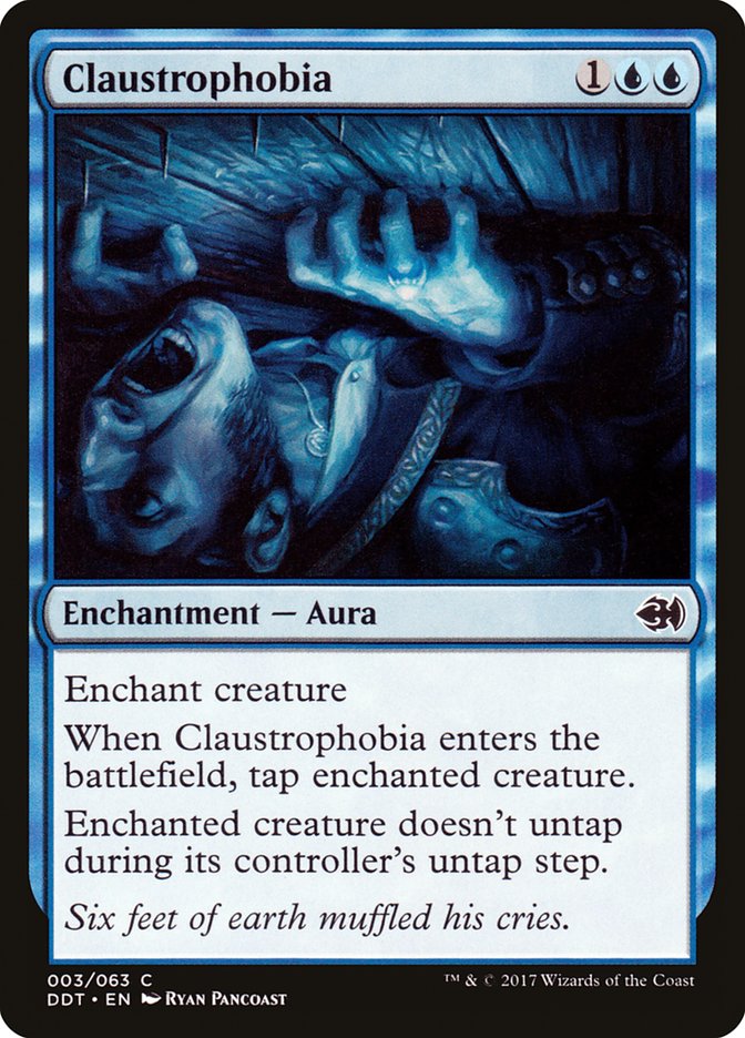 Claustrophobia [Duel Decks: Merfolk vs. Goblins] | Yard's Games Ltd