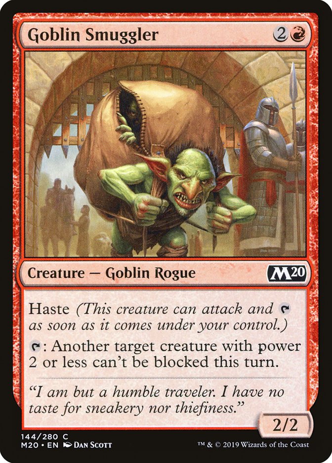 Goblin Smuggler [Core Set 2020] | Yard's Games Ltd