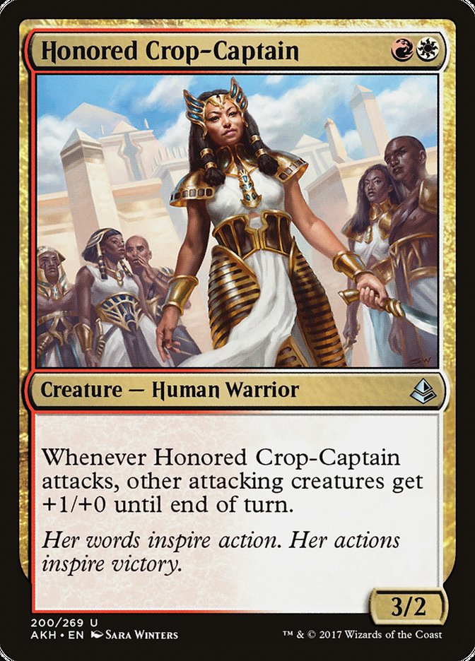 Honored Crop-Captain [Amonkhet] | Yard's Games Ltd