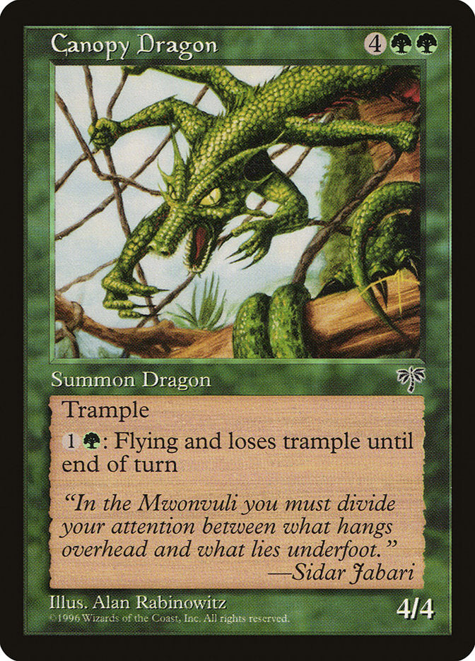 Canopy Dragon [Mirage] | Yard's Games Ltd