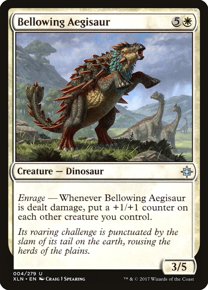 Bellowing Aegisaur [Ixalan] | Yard's Games Ltd