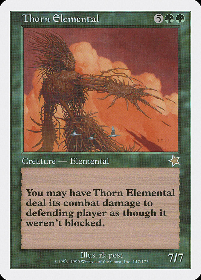 Thorn Elemental [Starter 1999] | Yard's Games Ltd