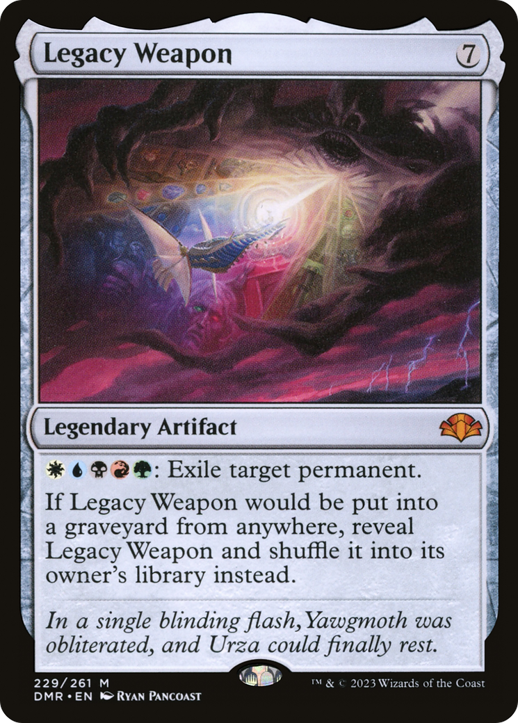 Legacy Weapon [Dominaria Remastered] | Yard's Games Ltd