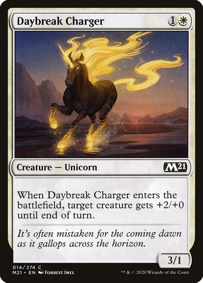 Daybreak Charger [Core Set 2021] | Yard's Games Ltd