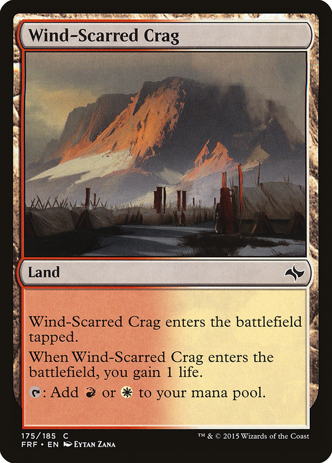 Wind-Scarred Crag [Fate Reforged] | Yard's Games Ltd