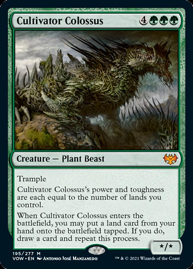 Cultivator Colossus [Innistrad: Crimson Vow] | Yard's Games Ltd