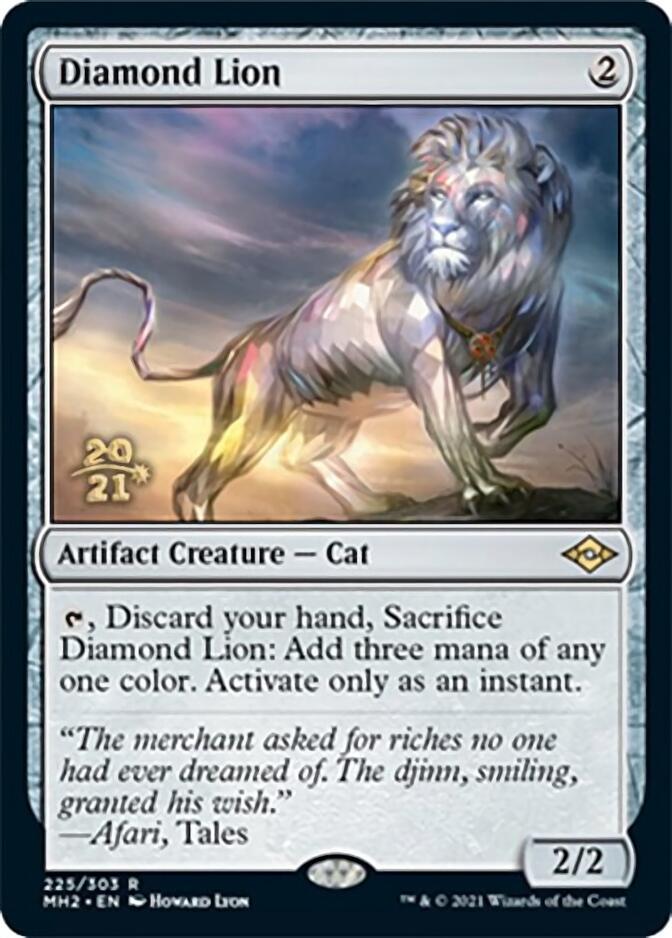 Diamond Lion [Modern Horizons 2 Prerelease Promos] | Yard's Games Ltd