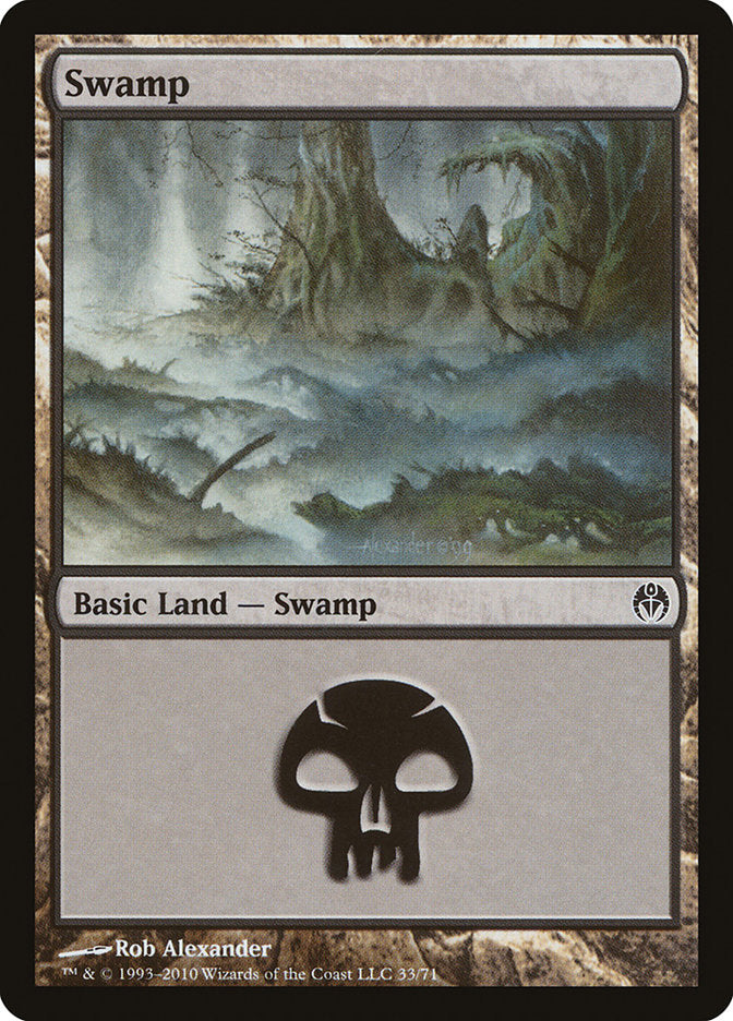 Swamp (33) [Duel Decks: Phyrexia vs. the Coalition] | Yard's Games Ltd