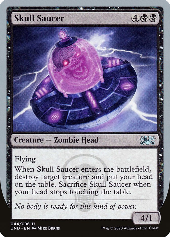 Skull Saucer [Unsanctioned] | Yard's Games Ltd