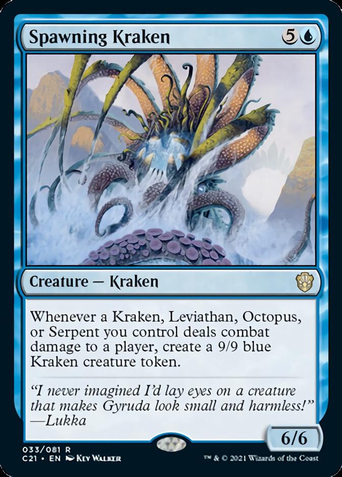 Spawning Kraken [Commander 2021] | Yard's Games Ltd