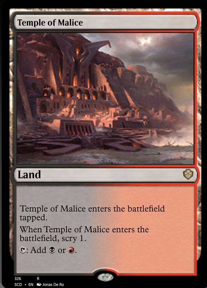 Temple of Malice [Starter Commander Decks] | Yard's Games Ltd