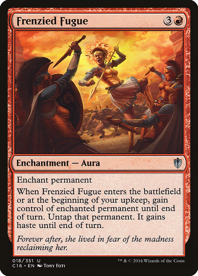 Frenzied Fugue [Commander 2016] | Yard's Games Ltd