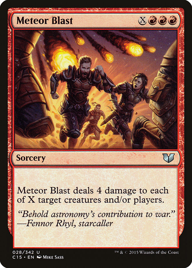 Meteor Blast [Commander 2015] | Yard's Games Ltd