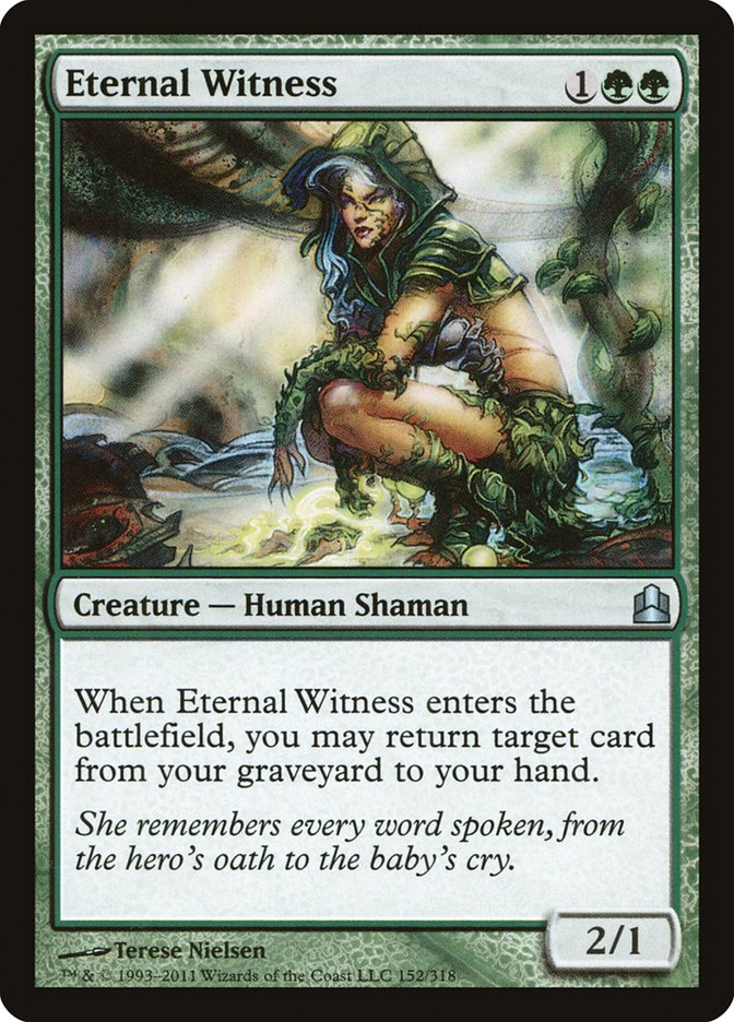 Eternal Witness [Commander 2011] | Yard's Games Ltd