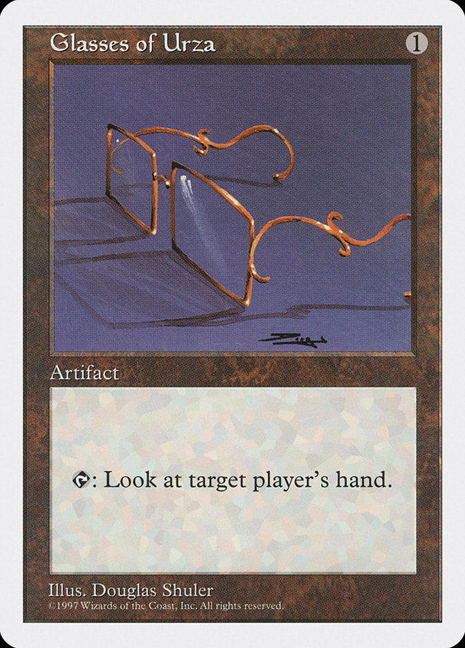 Glasses of Urza [Fifth Edition] | Yard's Games Ltd