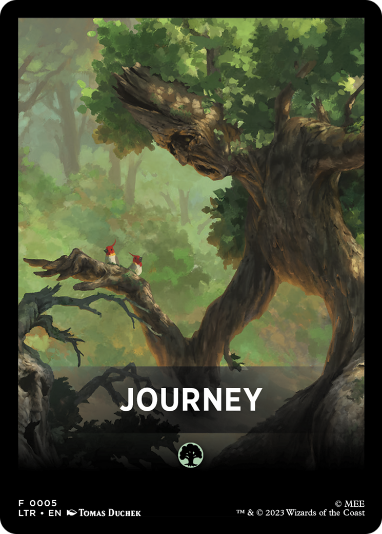 Journey Theme Card [The Lord of the Rings: Tales of Middle-Earth Tokens] | Yard's Games Ltd