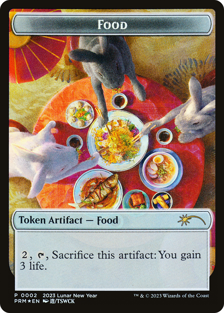 Food Token [Year of the Rabbit 2023] | Yard's Games Ltd