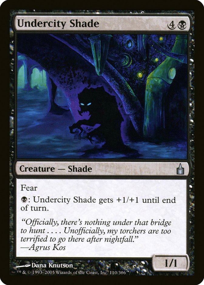 Undercity Shade [Ravnica: City of Guilds] | Yard's Games Ltd